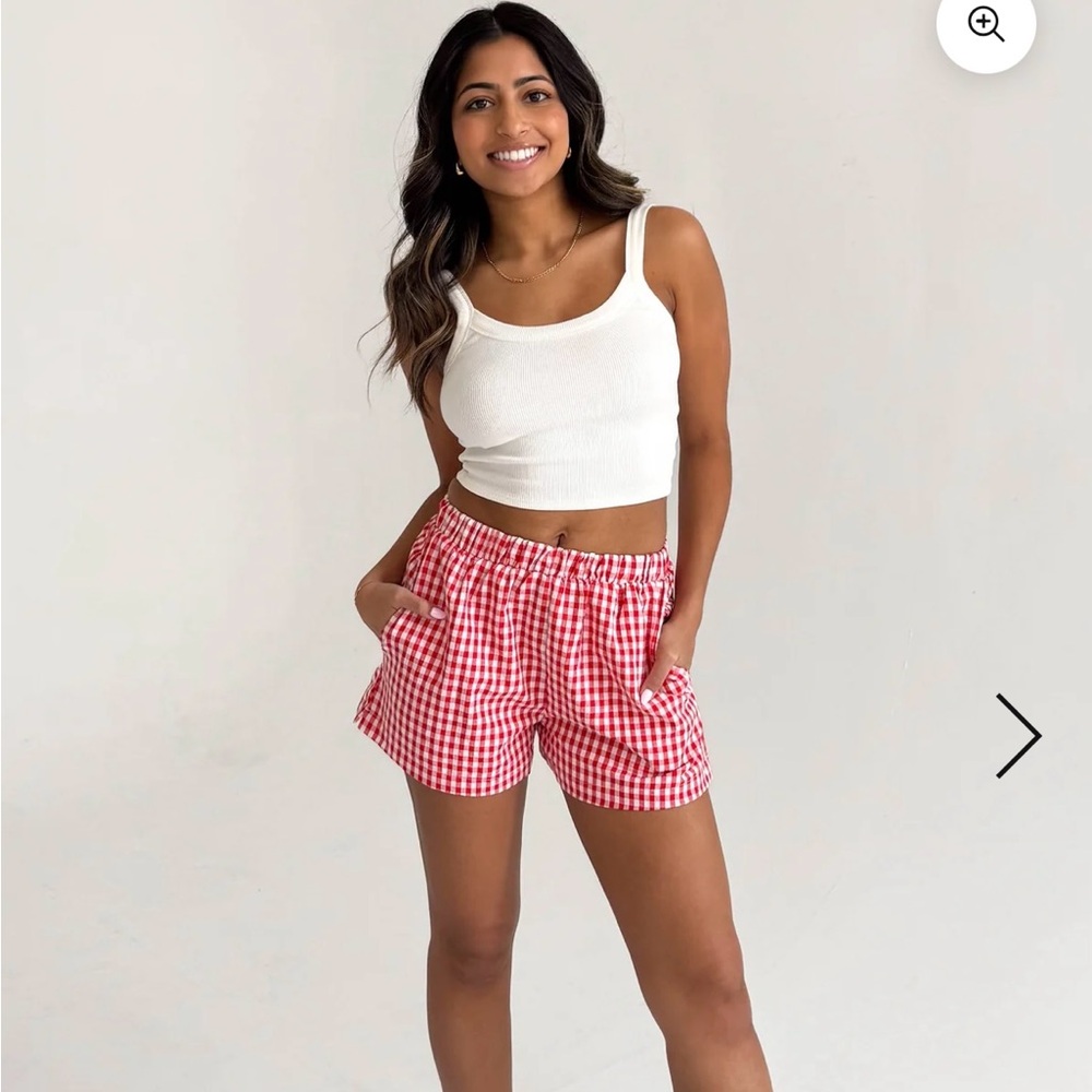 Grey Bandit Seersucker Gingham Shorts